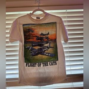 Tultex "Flight of the Cats" T-Shirt (Medium) Vintage